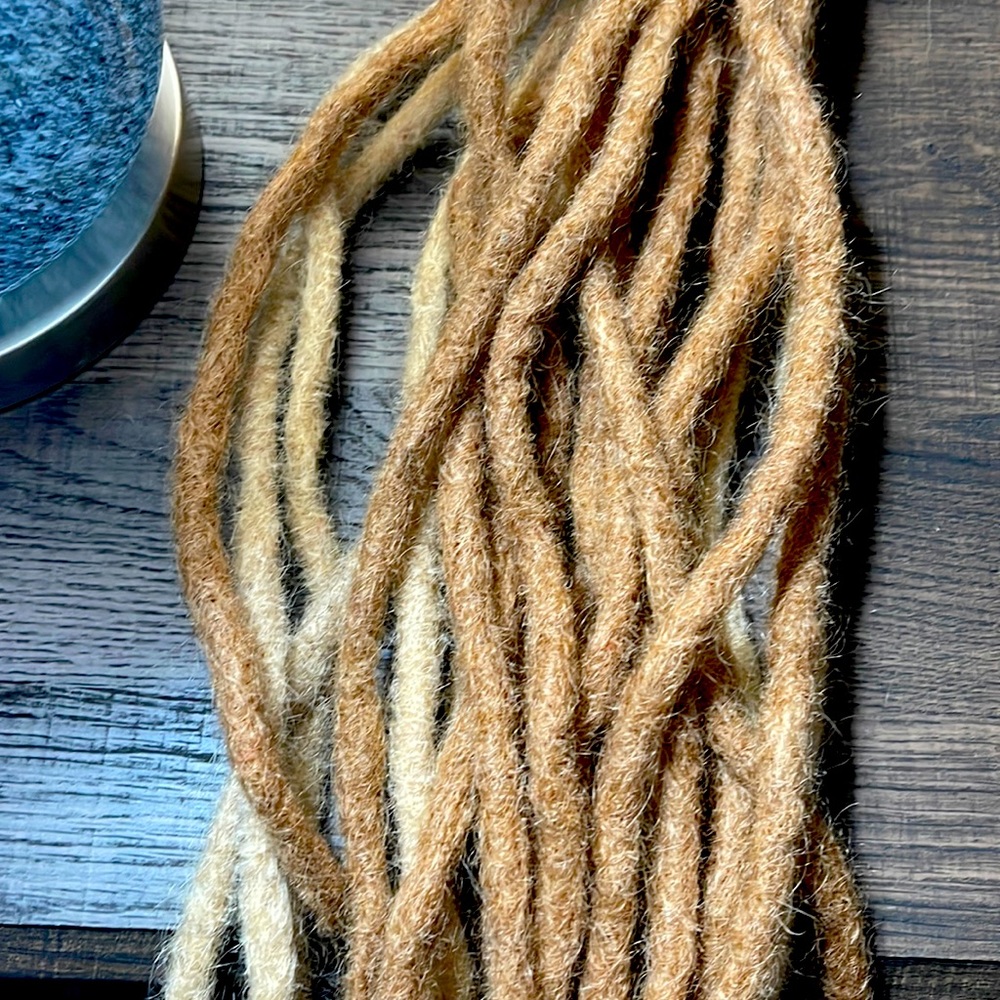 Human Hair Dread extension 21”